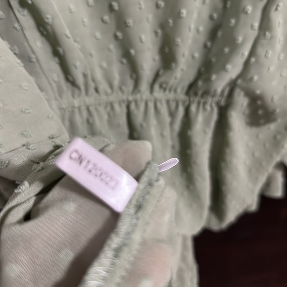 New York & Company Sheer Cover Shirt Quarter Length Sleeve size XL - Picture 9 of 12